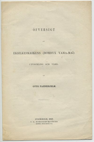 Öfversigt af eksilkesmaskens (Bombyx Yama-Maï)…