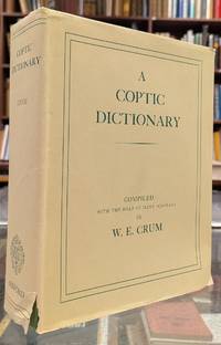 A Coptic Dictionary