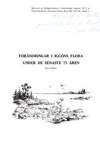 Förändringar i Iggöns flora under de senaste 75…