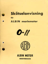 Skötselanvisning för Albin marinmotor.