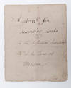 A Book for Recording Marks for the Respective Inhabitants of the Town of Massena