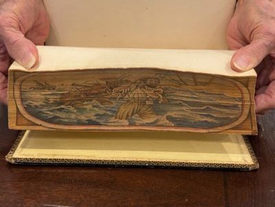 The Life and Adventures of Robinson Crusoe, with a Memoir of the Author, and an Essay on His Writings (Fore-Edge Painting)