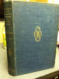 image of Mythology And The Renaissance Tradition In English Poetry