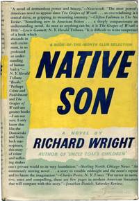 NATIVE SON by Wright, Richard - 1940