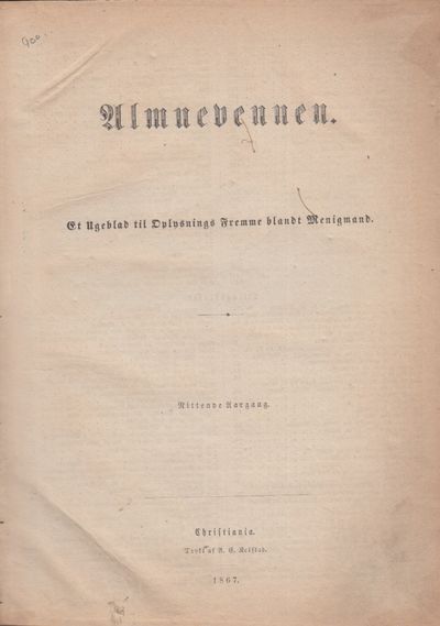 Almuevennen. Et Ugeblad til Oplysnings fremme…