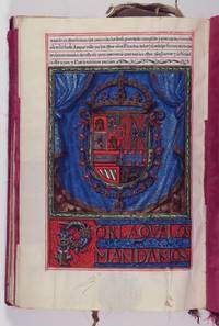 Eighteeth-Century Spanish Nobility Patent for the De la Barra Family [FINELY ILLUMINATED MANUSCRIPT]