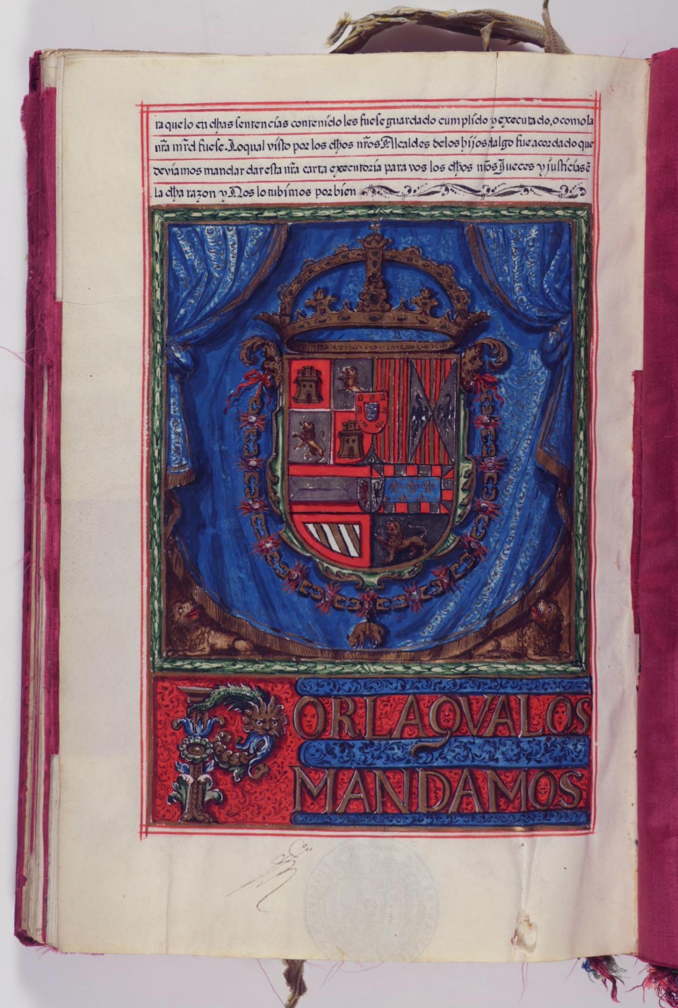 Eighteeth-Century Spanish Nobility Patent for the