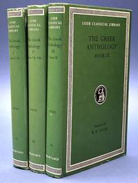 The Greek Anthology, 3 volumes: Books I-VI; VII-VIII; IX - Loeb Classical Library by W. R. Paton, trans - 2000