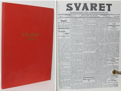 Svaret 1909.