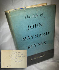 cover of THE LIFE OF JOHN MAYNARD KEYNES. Signed