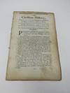 The Christian History; Containing Accounts of the Propagation and Revival of Religion in England, Scotland, and America. Saturday October 8, 1743, No. 32