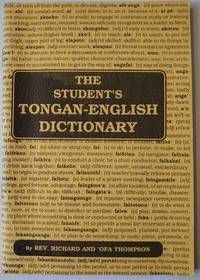 The Student's Tongan English Dictionary