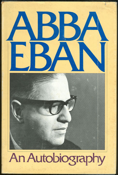 Eban, Abba - Autobiography