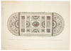 Design of the Ceiling of the Library or Great Room at Kenwood