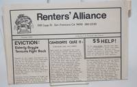 Renters' Alliance: a project of Peoples Law School. October 1979