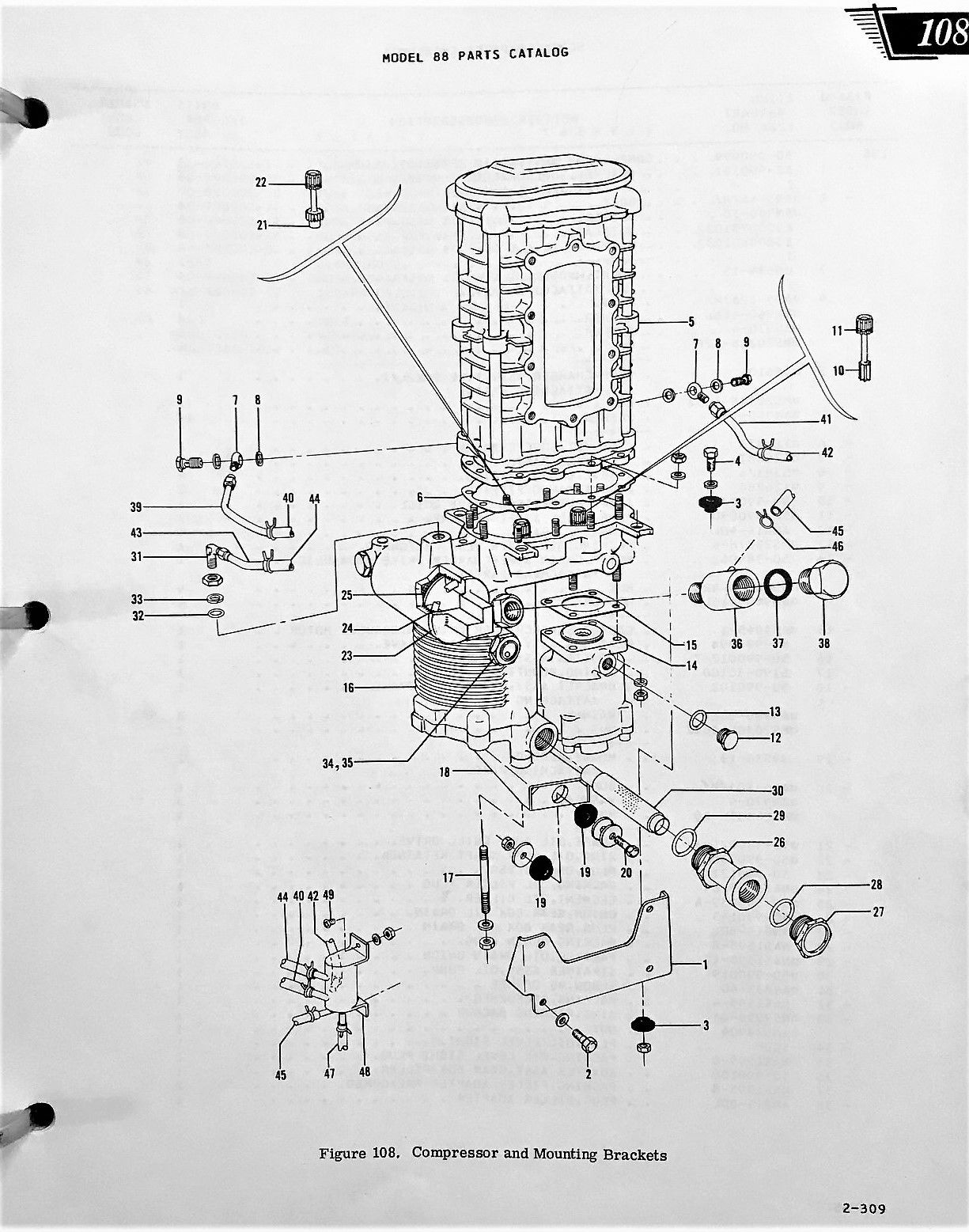 Beechcraft Queen Air 88 Illustrated Parts Catalog by Beech Aircraft  Corporation - Revised Edition - 1966 - from The Aviator's Bookshelf (SKU:  027148)