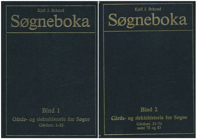 Søgneboka. Gårds- og slektshistorie for Søgne.…