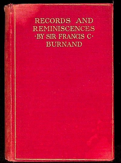 Records and Reminiscenes. Personal and General