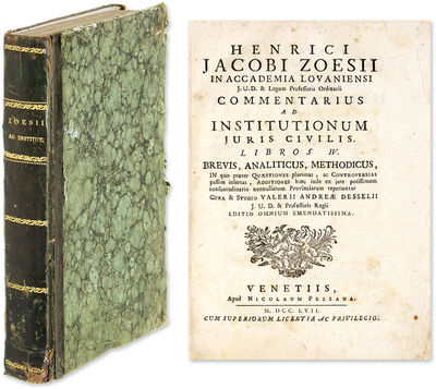 Commentarius ad Institutionum Juris Civilis, Libris IV, Brevis..