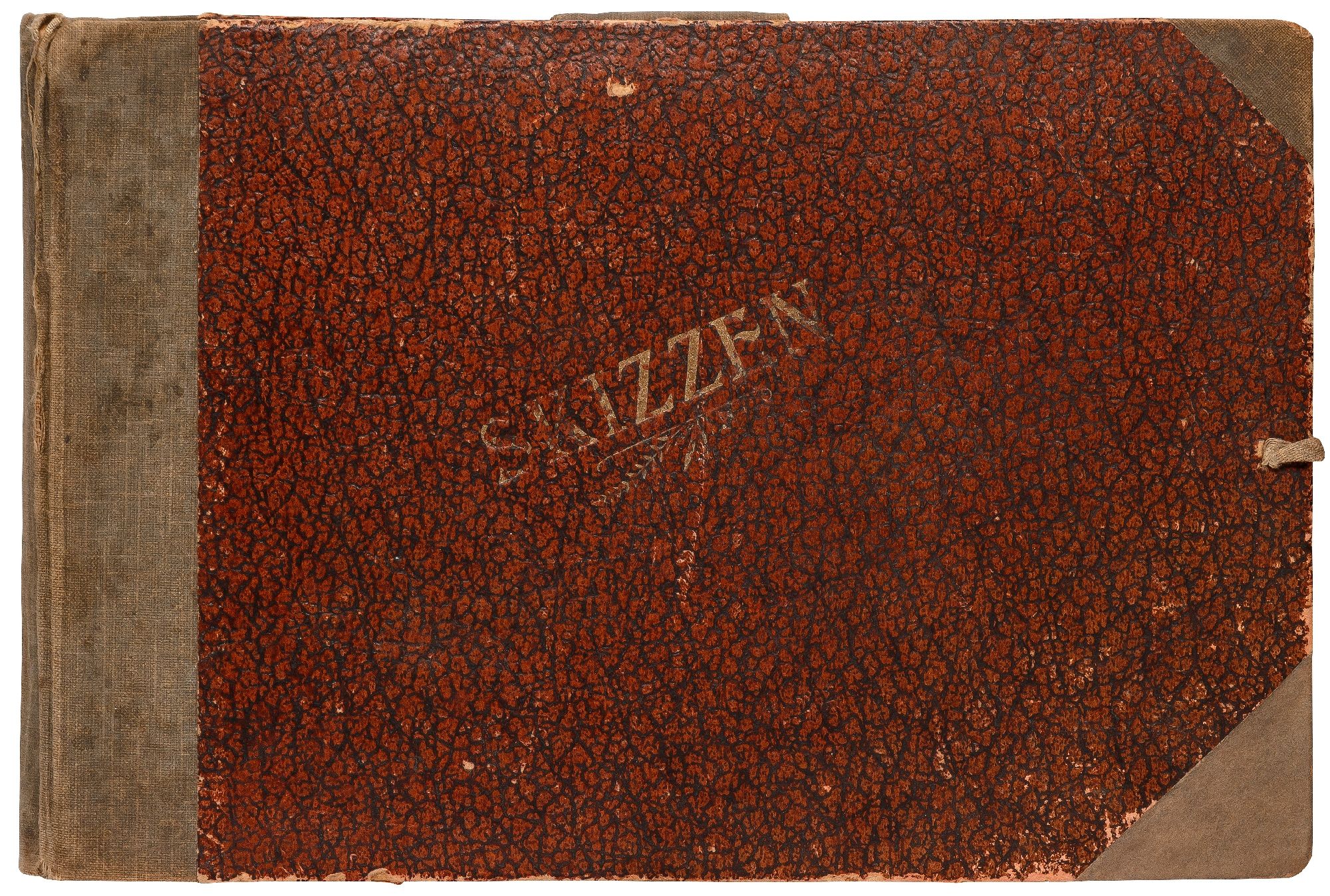 1920s Weimar Republic-era Sketchbook with Proto-Na