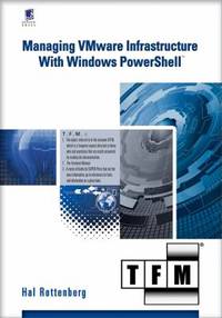 Managing Vmware Infrastructure with Windows Powershell Tfm