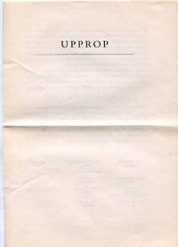 Upprop [i anledning av bildandet av…