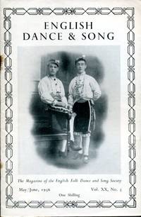 image of English Dance & Song :The Magazine of the English Folk Dance and Song Society : Vol XX No 5 May/June 1956
