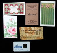 A Grouping of Six (6) Advertising Trade Cards Made of and/or Relating to Wall Paper or Window Shades
