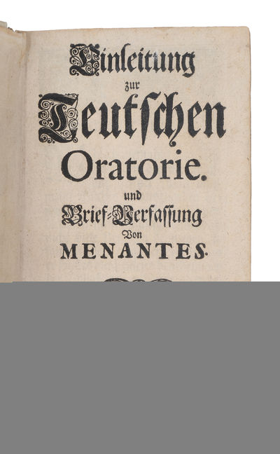 Einleitung zur Teutschen Oratorie und…