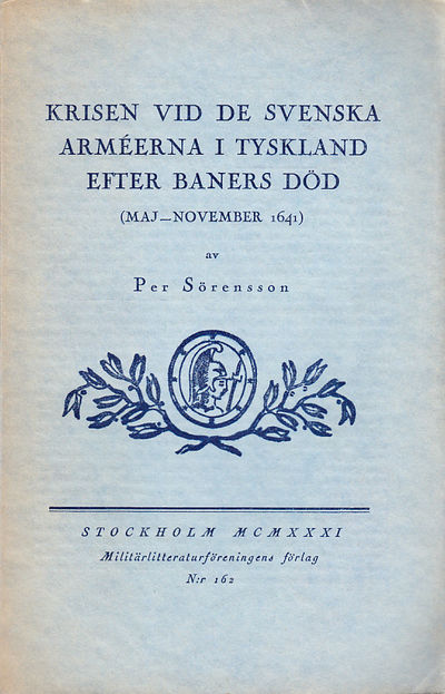 Krisen vid de svenska arméerna i Tyskland efter…
