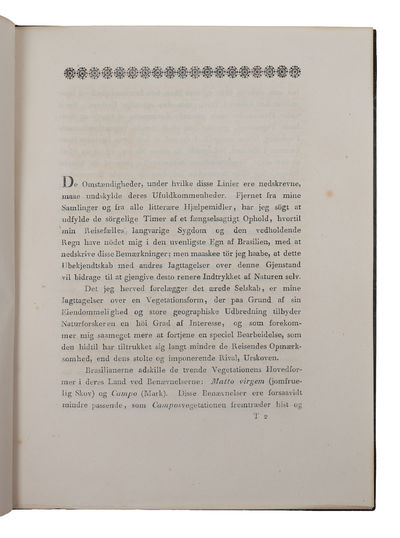 Bemærkninger over Vegetationen paa de indre Höisletter af Brasilien, især i plantehistorisk Henseende. - [VEGETATION IN BRAZIL.] (photo 3)