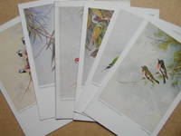 image of Orient Line SS Orford: Set of Six Menu Cards, Australian Wild Birds.