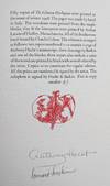 View Image 4 of 13 for The Gehenna Florilegium : Poems by Anthony Hecht : Woodcuts by Leonard Baskin Inventory #9736