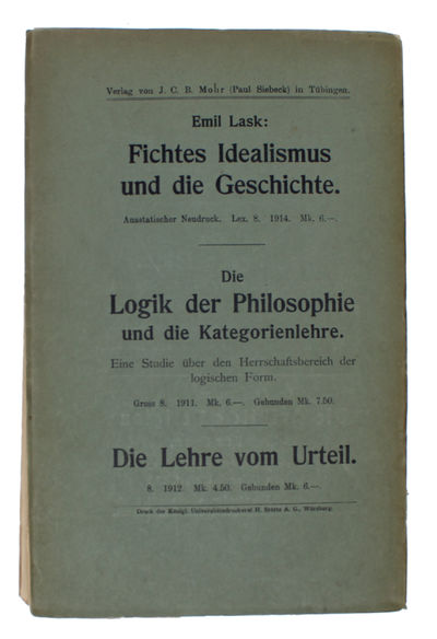 Die Kategorien- und Bedeutungslehre des Duns Scotus. - [HEIDEGGER'S HABILITATIONSSCHRIFT - PRESENTATION-COPY] (photo 4)