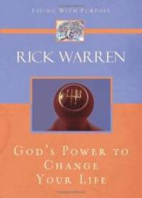 image of God's Power to Change Your Life (Living with Purpose)