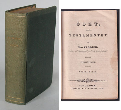 Ödet eller testamentet. Af miss Ferrier, författ.…