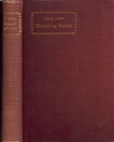 Matstel og husstel for almindelige husholdninger.…