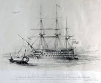 H.M.S. Royal Adelaide, 104 Guns by Oswald W. del L. Haghe lith Brierly - 1830 - from Antipodean Books, Maps & Prints (SKU: 14145)