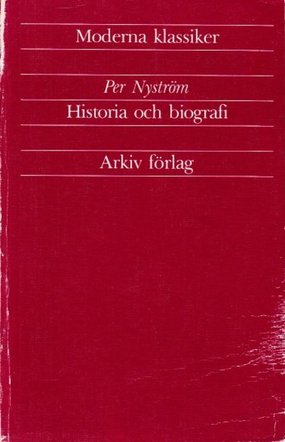 Historia och biografi. Artiklar och essäer…