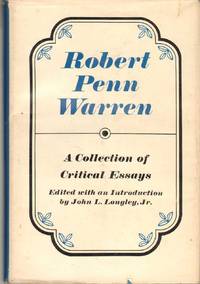 cover of ROBERT PENN WARREN A Collection of Critical Essays