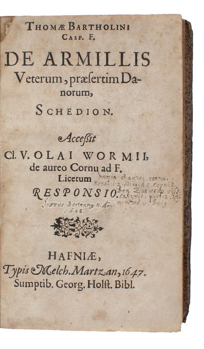 De armillis Veterum, praesertim Danorum,…