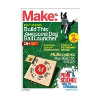 Make: Fetch-O-Matic Build This Awesome Dog Ball Launcher: Vol 31