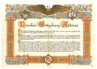 Lincoln's Gettysburg Address [Vintage Placemat –Springprint Design #342]