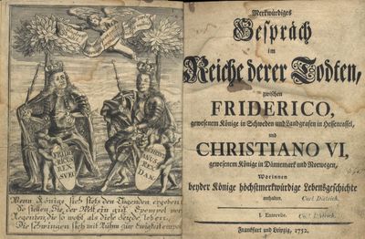 Merkwürdiges Gespräch im Reiche derer Todten,…