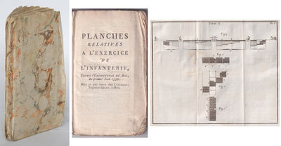 Planches relatives a l’exercice de l’infanterie,…