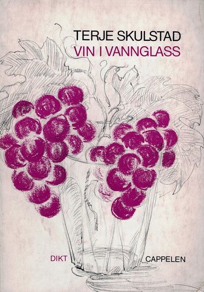 Vin i vannglass. Dikt.