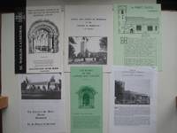 image of 6 booklets about places/churches in Gwent including St Woolos Cathedral, Newport; St Mabli's Llanfapley; Llangattock Lingoed; St Peter, Dixton; Bryngwyn and the Lower Wye Valley