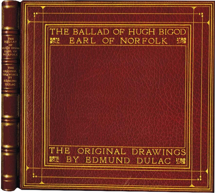 BIBLIO BALLAD OF HUGH BIGOD, EARL OF NORFOLK by DULAC, EDMUND