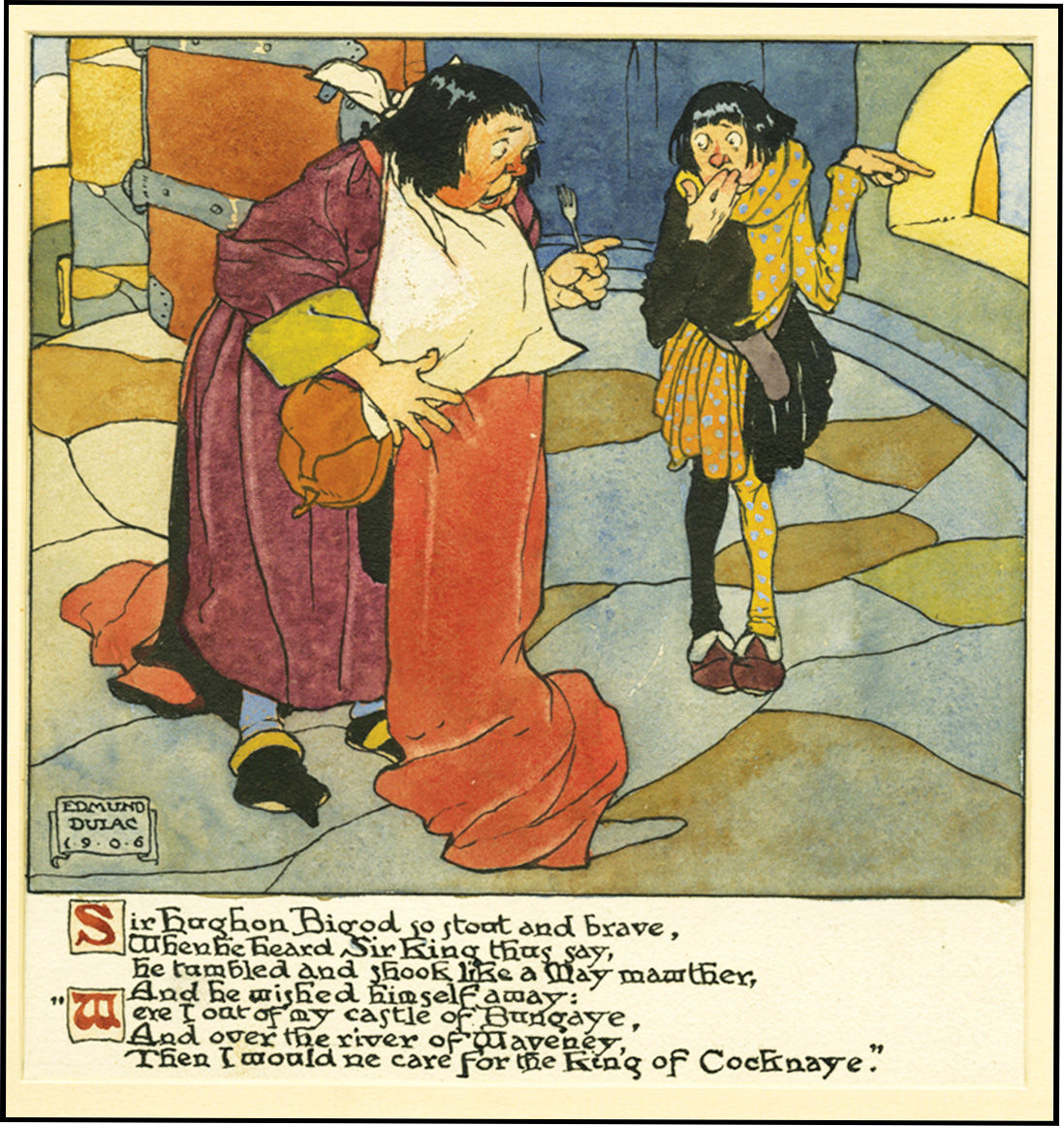 BIBLIO BALLAD OF HUGH BIGOD, EARL OF NORFOLK by DULAC, EDMUND