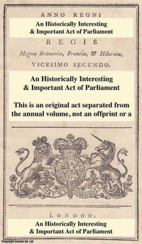 1808. Cap. Cx. An Act for The Further Encouragement and Better Regulation of The British White Herring Fishery, until The First Day of June 1813